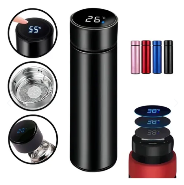 Termo Inteligente Bebida Caliente/Fria